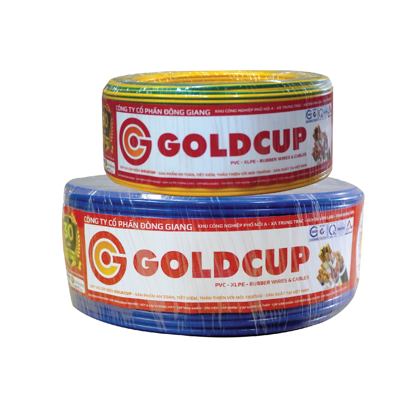 Dây điện đơn chống cháy 1x (Goldcup)